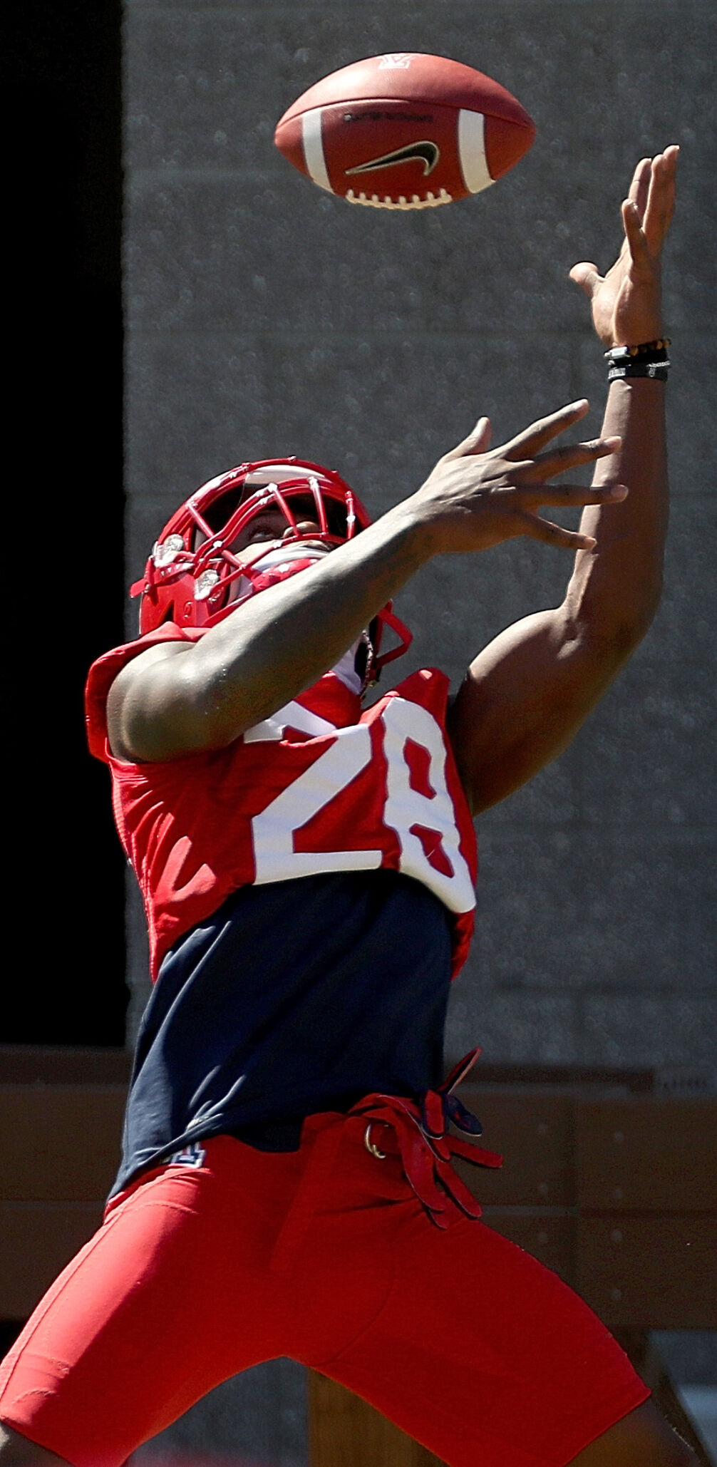 UA football day two